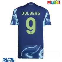Ajax Kasper Dolberg #9 Gostujuci Dres 2025-26 Kratak Rukav